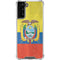 Ecuador Flag Distressed Galaxy S22 Plus Clear Case